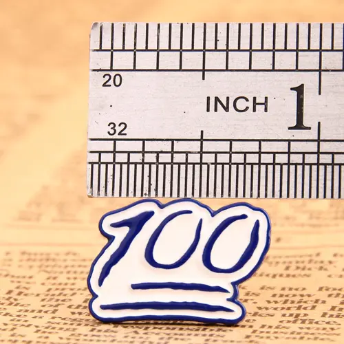 Number Soft Lapel Pins