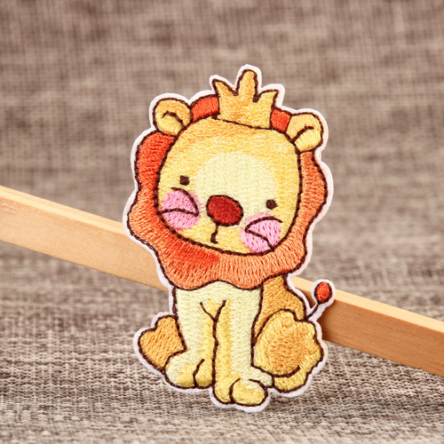 Lion Embroidered Patches