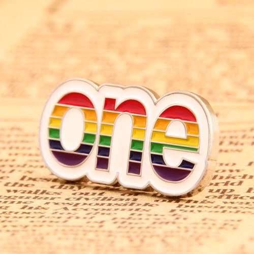  One Custom Enamel Pins