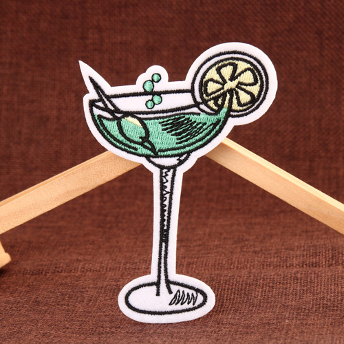 Cocktail Embroidered Patches