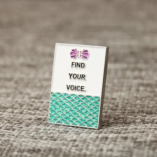 Find Your Voice Lapel Pins Find Your Voice Lapel Pins