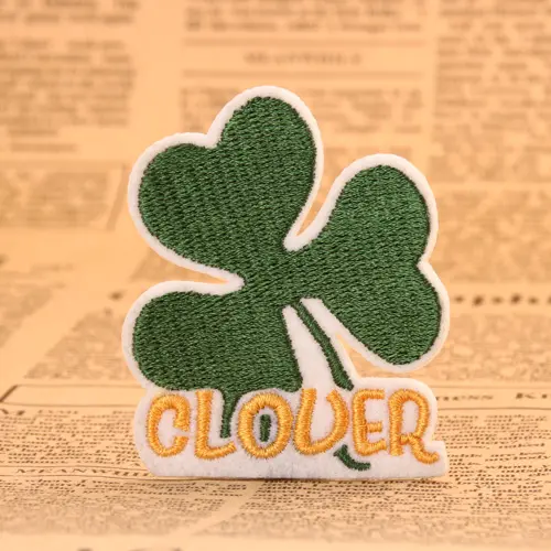 Clover Embroidered Patches