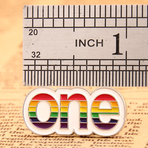  One Custom Enamel Pins
