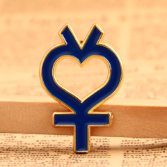 Female Symbol Lapel Pins