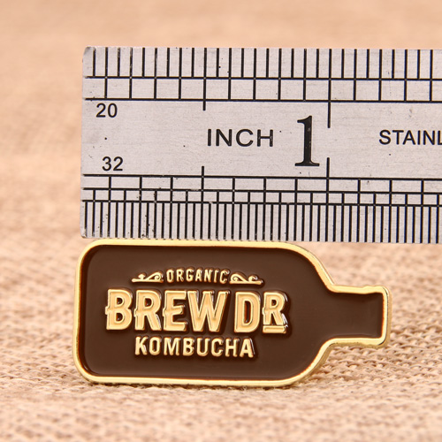 Brew Dr. Kombucha Custom Pins