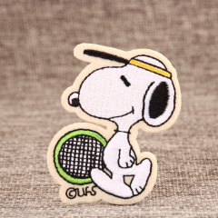 Tennis Embroidered Patches