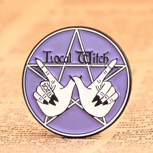 Witch magic lapel pins
