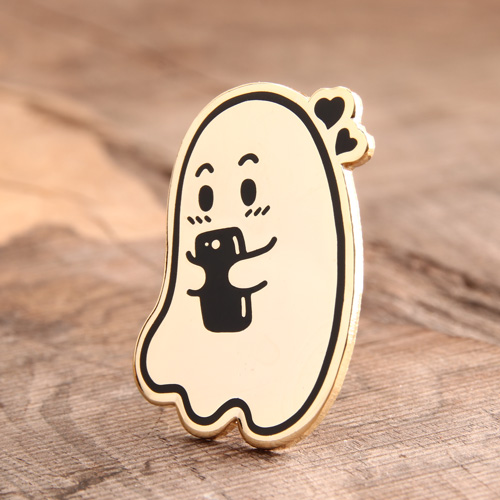 Lovely Ghost Lapel Pins