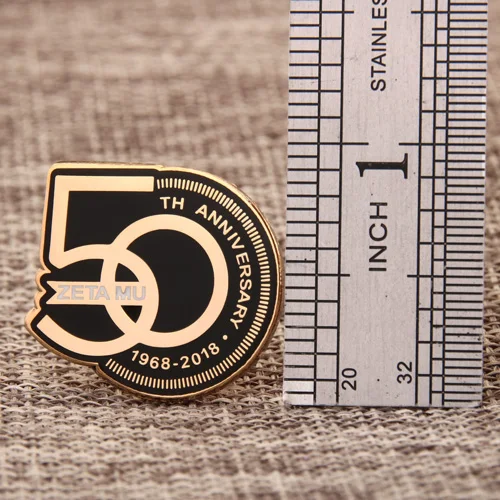 50th Anniversary Custom Pins
