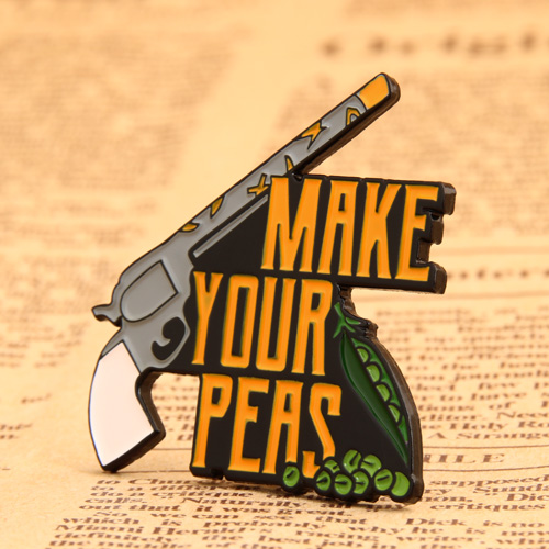 Make Your Peas Lapel Pins