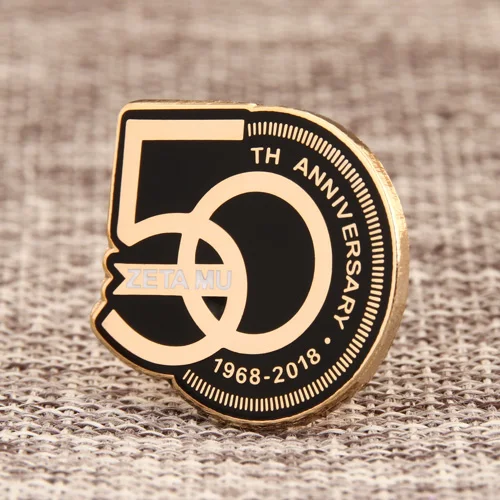 50th Anniversary Custom Pins