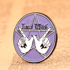 Witch magic lapel pins