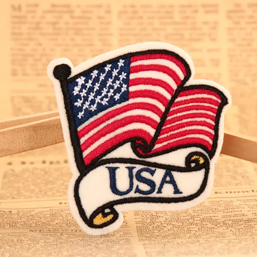 USA Embroidered Patches
