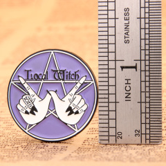 Witch magic lapel pins