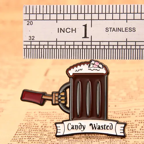 Beer custom enamel pins