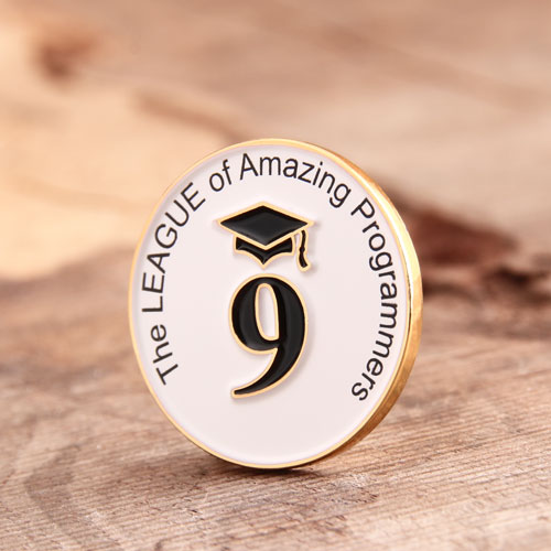 Programmers League School Pins