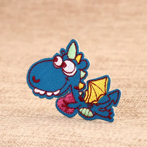 Blue Dinosaur Custom Patches Blue Dinosaur Custom Patches