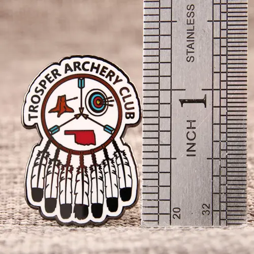 Trosper Archery Club Custom Pins
