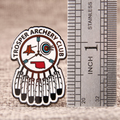 Trosper Archery Club Custom Pins