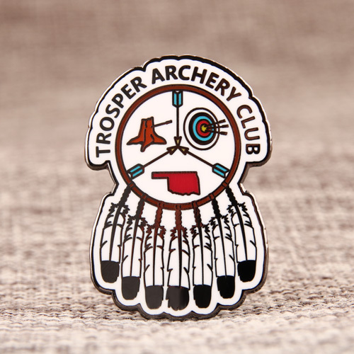 Trosper Archery Club Custom Pins