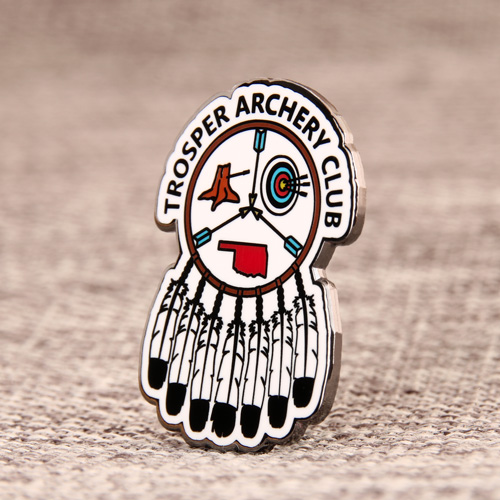 Trosper Archery Club Custom Pins