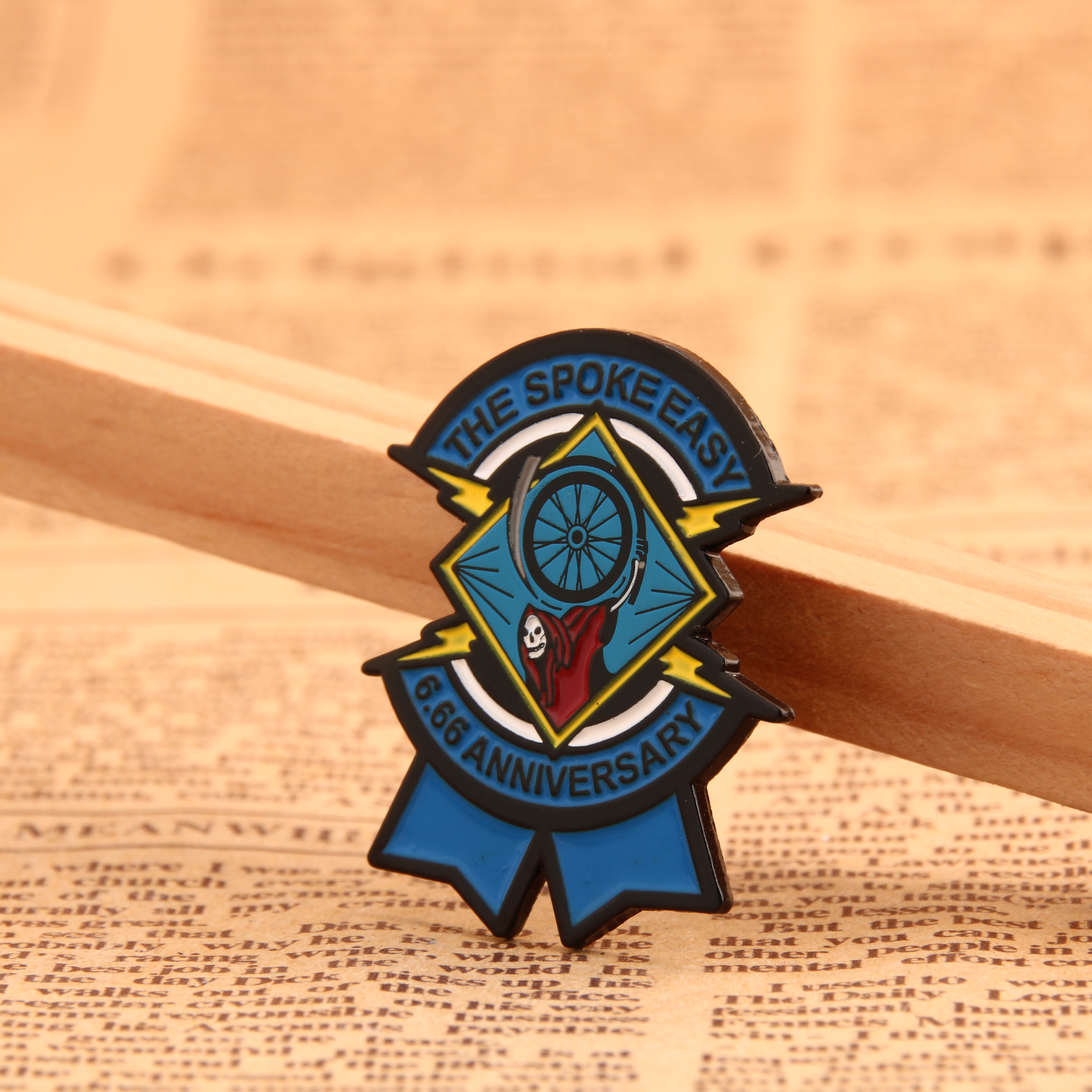 The Spoke Easy Pins
