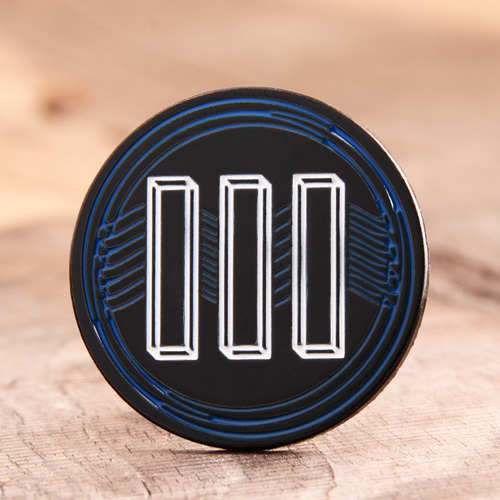 Geometric Logo Lapel Pins