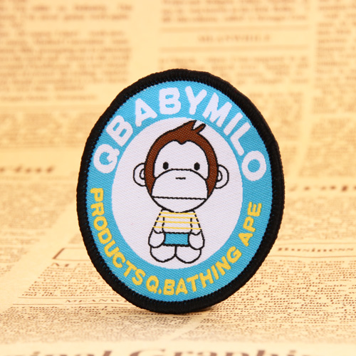 Monkey Baby Woven Patches
