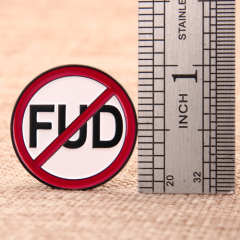 FUD custom enamel pins