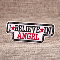 I Believe In Angel Embroidered Patches