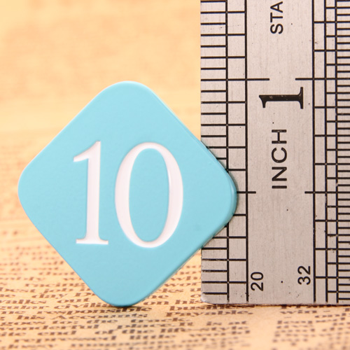 10 Custom Enamel Pins