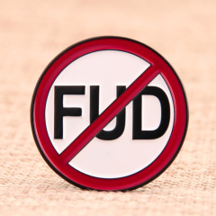 FUD custom enamel pins