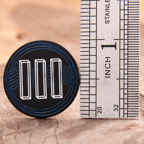 Geometric Logo Lapel Pins