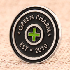 Green Pharm Lapel Pins