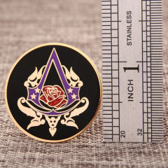 Rose Custom hard enamel Pins