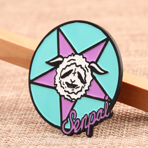 Senpai Enamel Pins