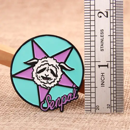 Senpai Enamel Pins