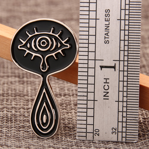 Eye with Tears Custom Pins