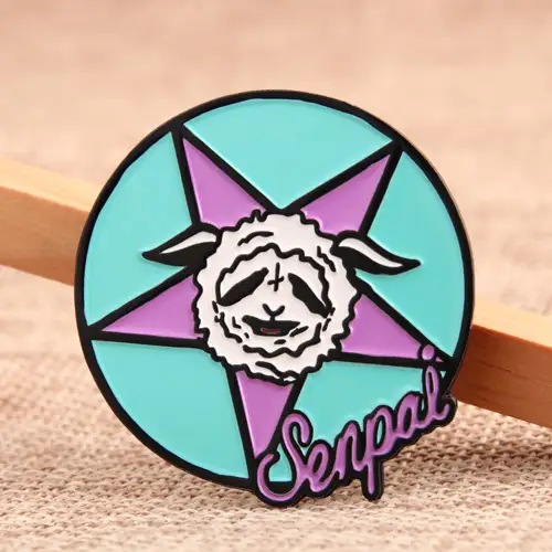 Senpai Enamel Pins