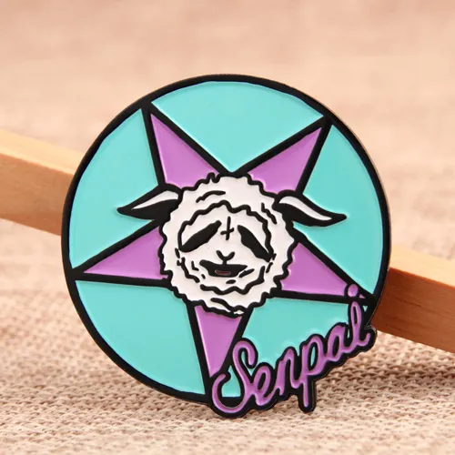 Senpai Enamel Pins