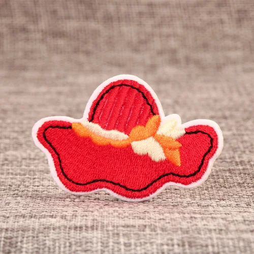 Red Hat Custom Embroidered Patches Red Hat Custom Embroidered Patches