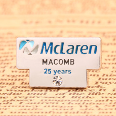 25th anniversary custom enamel pins