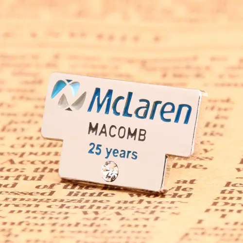 25th anniversary custom enamel pins