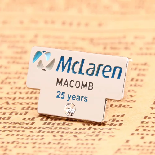 25th anniversary custom enamel pins