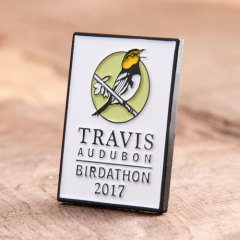 Travis Audubon Custom Pins