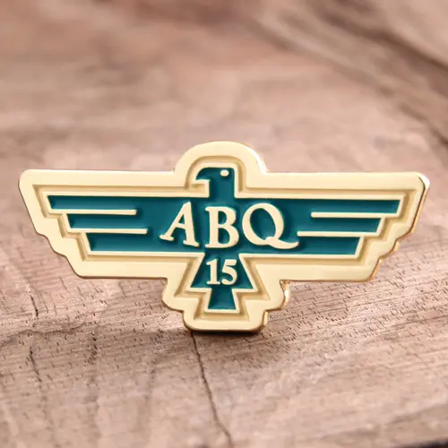 ABQ 15 custom lapel pins