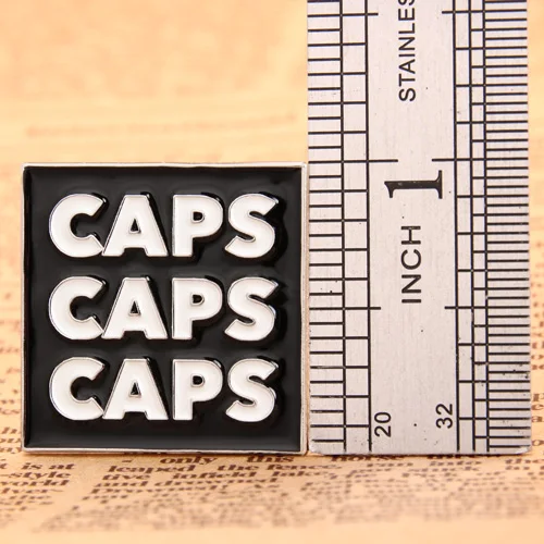 Caps Custom Enamel Pins