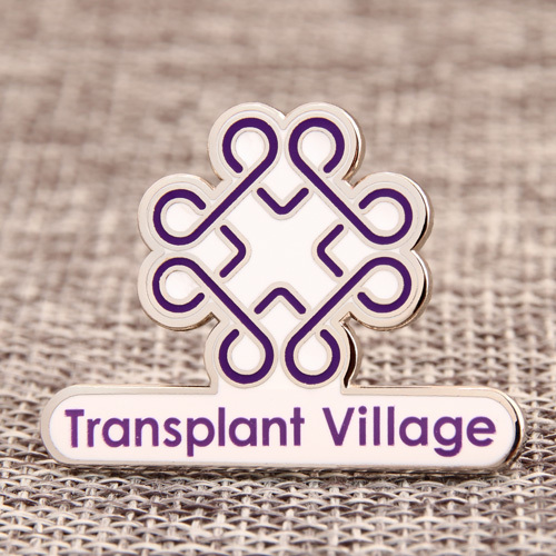 Transplant village lapel pins