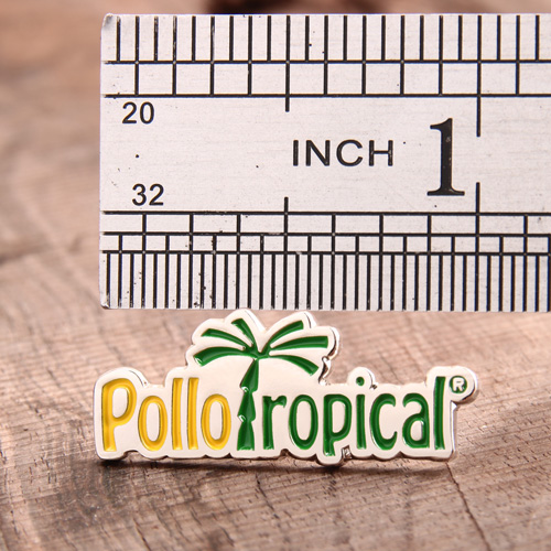 Pollo ropical lapel pins