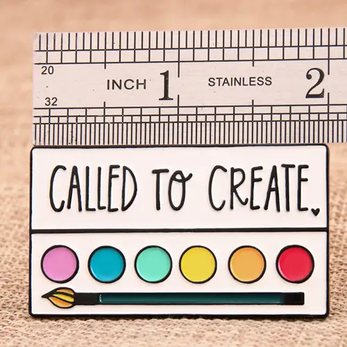 Paint tray custom lapel pins